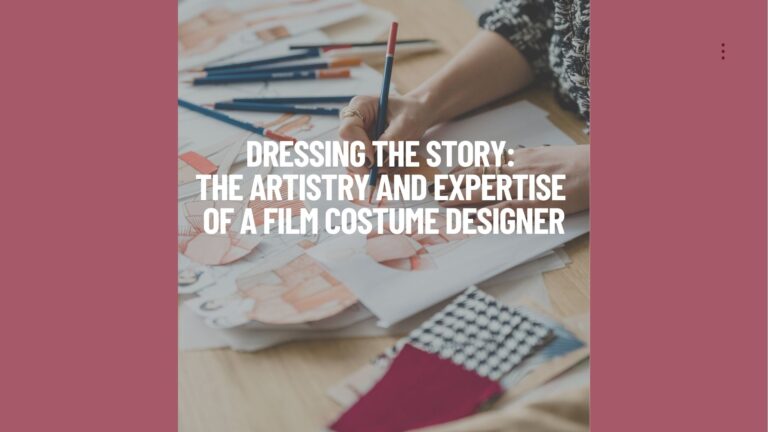 EXPERTIES OF A COSTUME DESIGNER