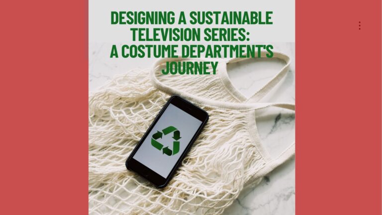 Sustainable costume blog title